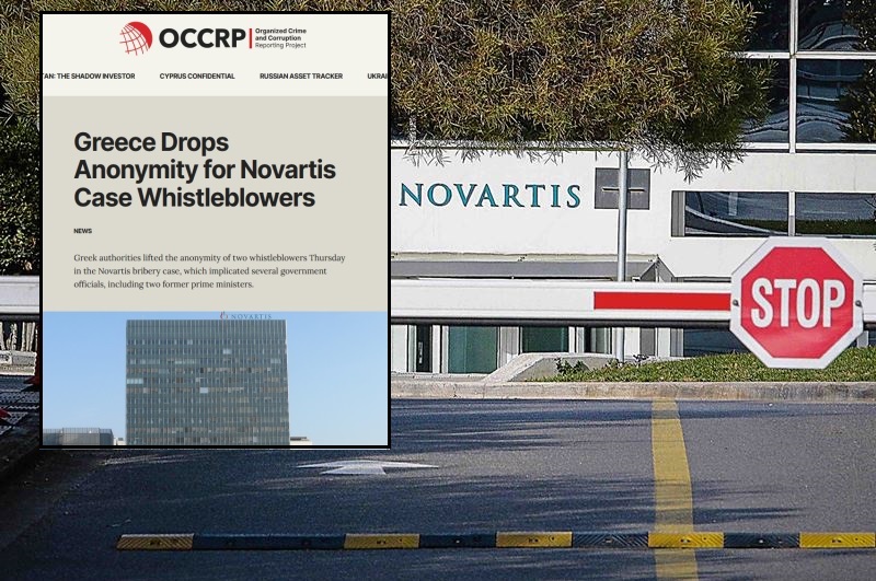 OCCRP: Greece lifts anonymity for Novartis case witnesses
 –