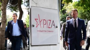 ΣΥΡΙΖΑ: Στην Κουμουνδούρου Πολάκης και Κασσελάκης για τη συνάντηση των υποψηφίων προέδρων