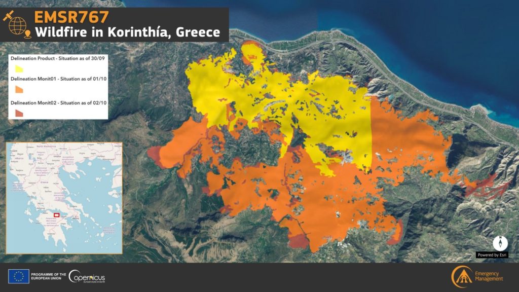 Στάχτη πάνω από 70.000 στρέμματα στο Ξυλόκαστρο – Από το 2010 έχει καεί το 8% της Κορινθίας!