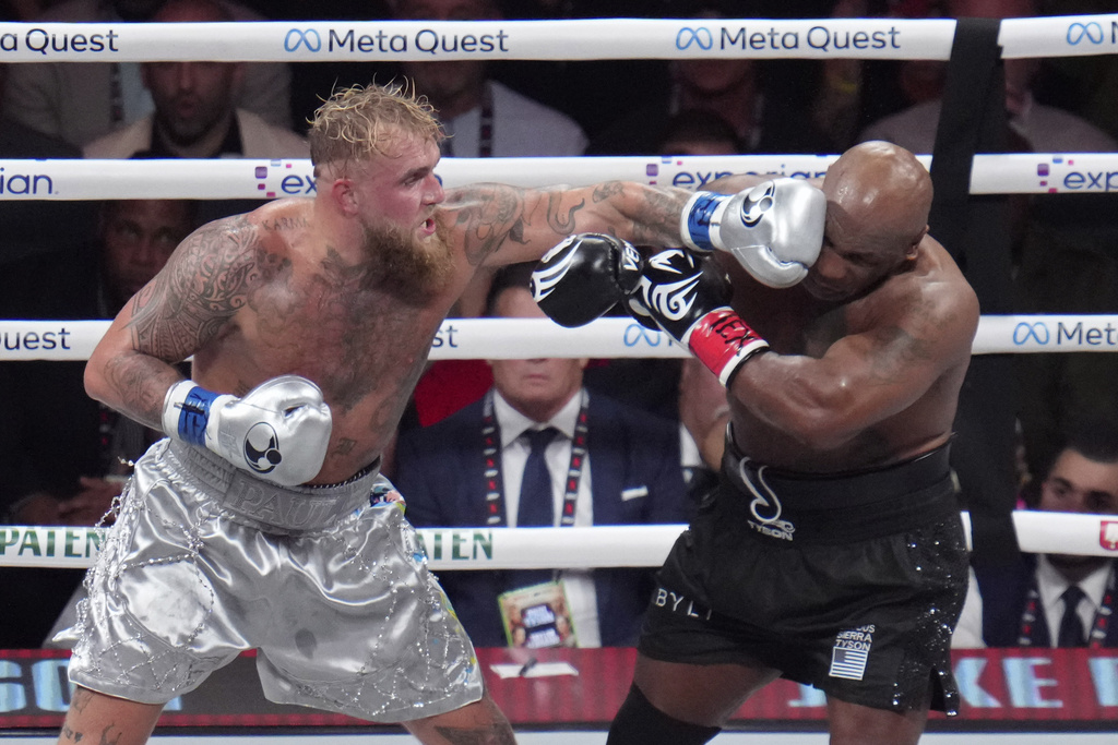 Boxing: Jake Paul defeated Mike Tyson in an impressive fight
 –