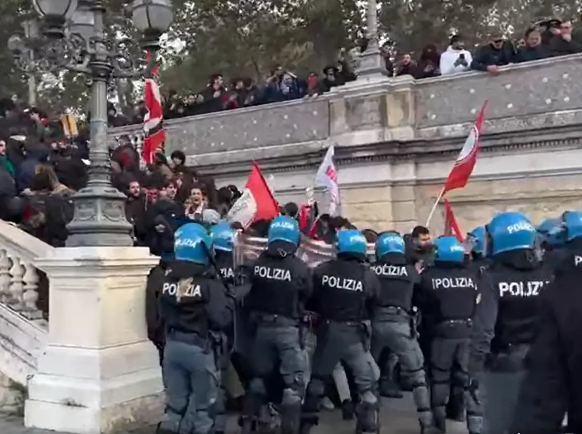 Bologna: Meloni-Centre-Left political conflict over the beating of an anti-fascist demonstration (Videos)
 –