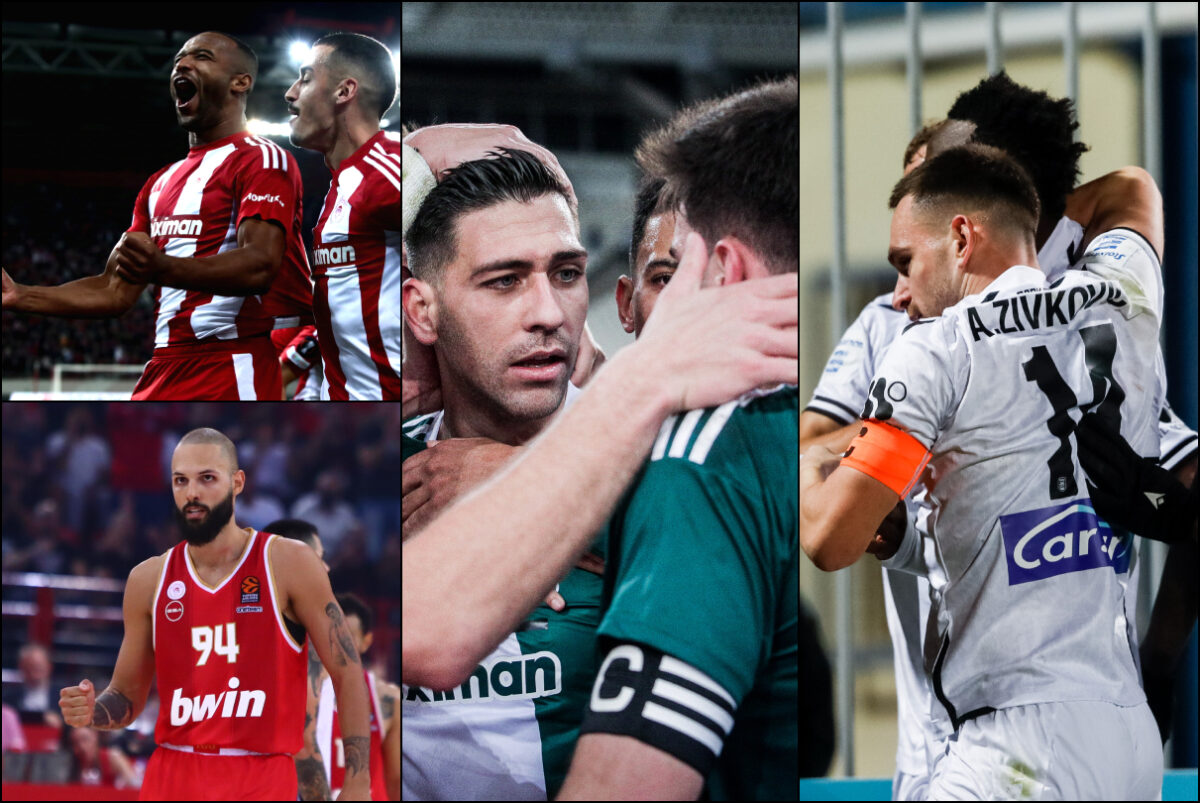 Sports night: Olympiacos, PAOK, Panathinaikos in Europa, Conference League and Euroleague – Where to watch the matches
 –