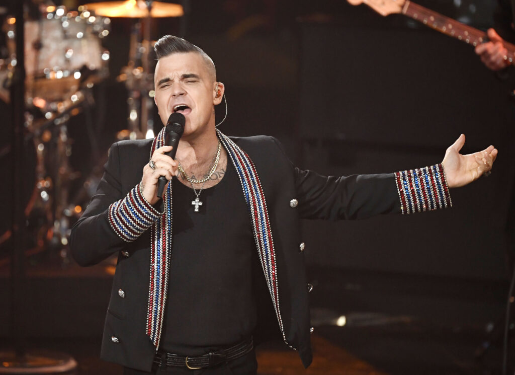 O Robbie Williams για μια συναυλία στο Καλλιμάρμαρο