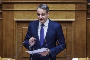 Μητσοτάκης: Τα μέτρα για τις τράπεζες &#8211; Αλαζονεία και επίθεση σε Τσίπρα και Ανδρουλάκη 