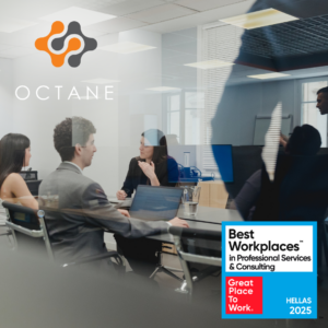 Η OCTANE Management Consultants στη λίστα Best Workplaces™ in Professional Services &#038; Consulting Hellas 2025