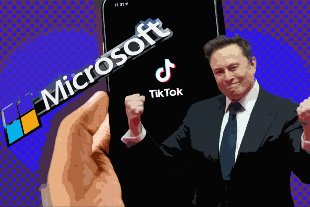 «Πόλεμος» για το TikTok: Μετά τον Μασκ και η Microsoft στο «παιχνίδι» για την εξαγορά του