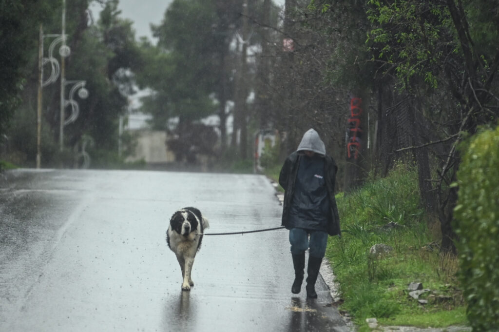 Κακοκαιρία: Που έπεσε η περισσότερη βροχή έως το μεσημέρι της Δευτέρας (Χάρτης)