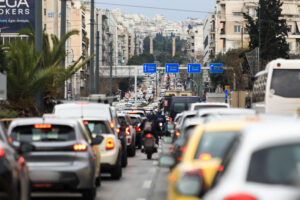 Καραμπόλα τεσσάρων οχημάτων στη Συγγρού &#8211; Κλειστές δύο λωρίδες