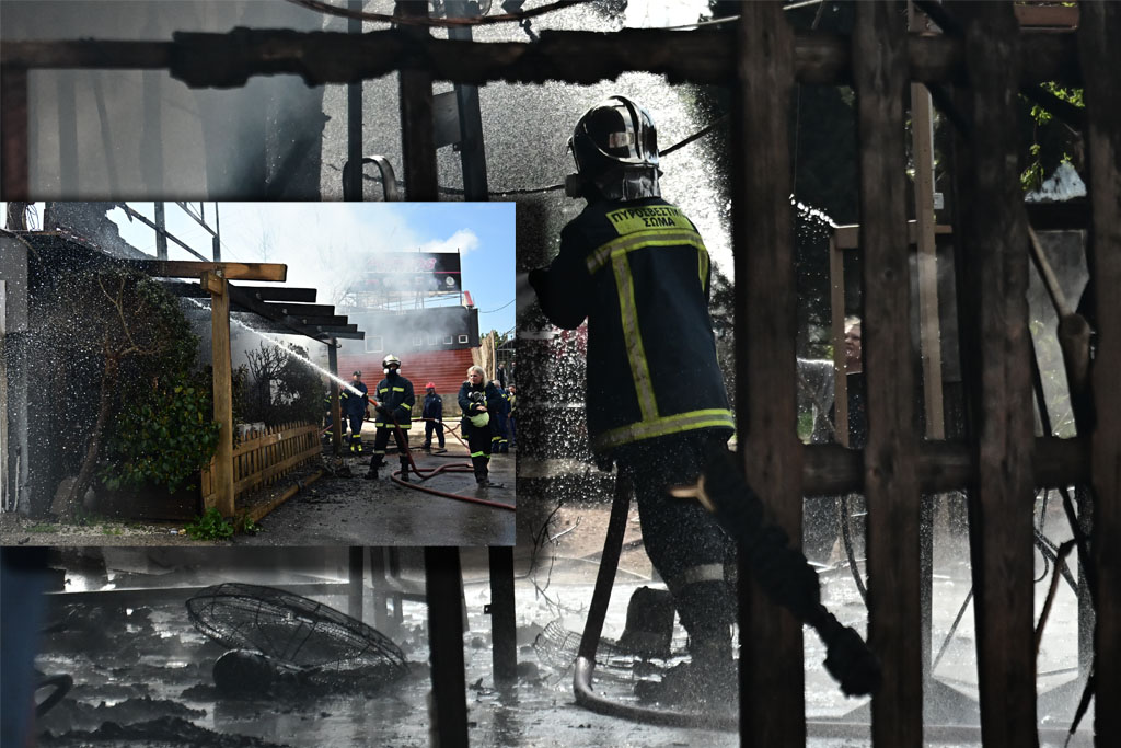 Συναγερμός για φωτιά σε επιχείρηση στη Βάρης – Κορωπίου