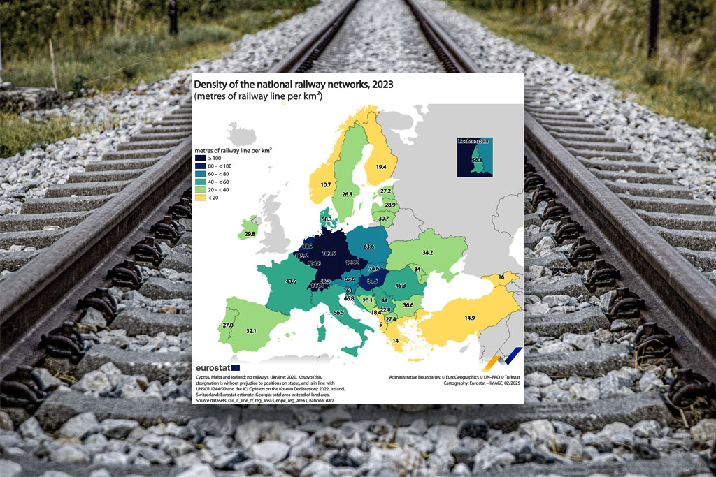 Και με τη βούλα της Eurostat δεν έχουμε σιδηροδρομικό δίκτυο στην Ελλάδα – Τελευταίοι στην Ευρώπη